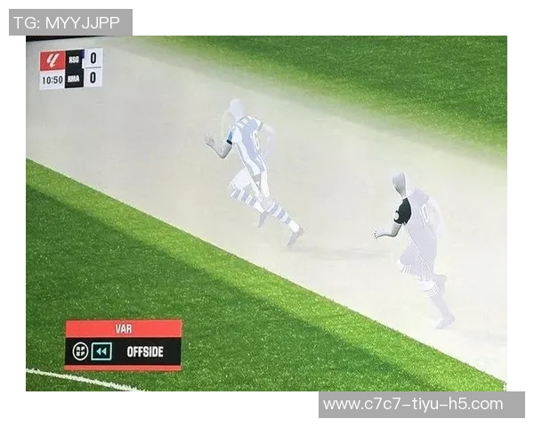 姆巴佩体毛越位引争议VAR技术划线显示仅差几厘米